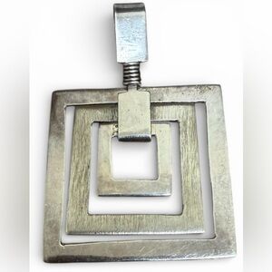 Sterling Silver Nested Pendant